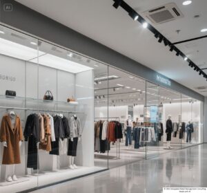 Gambar Smart Store modern yang Diaktifkan 5G 