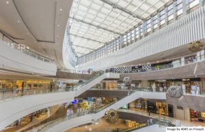 An example of retail technology scaling by opening up retail stores in new malls.